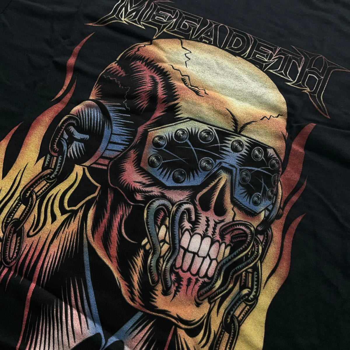 Official Megadeth - Vic Rattlehead - Black T-Shirt | Twisted NZ