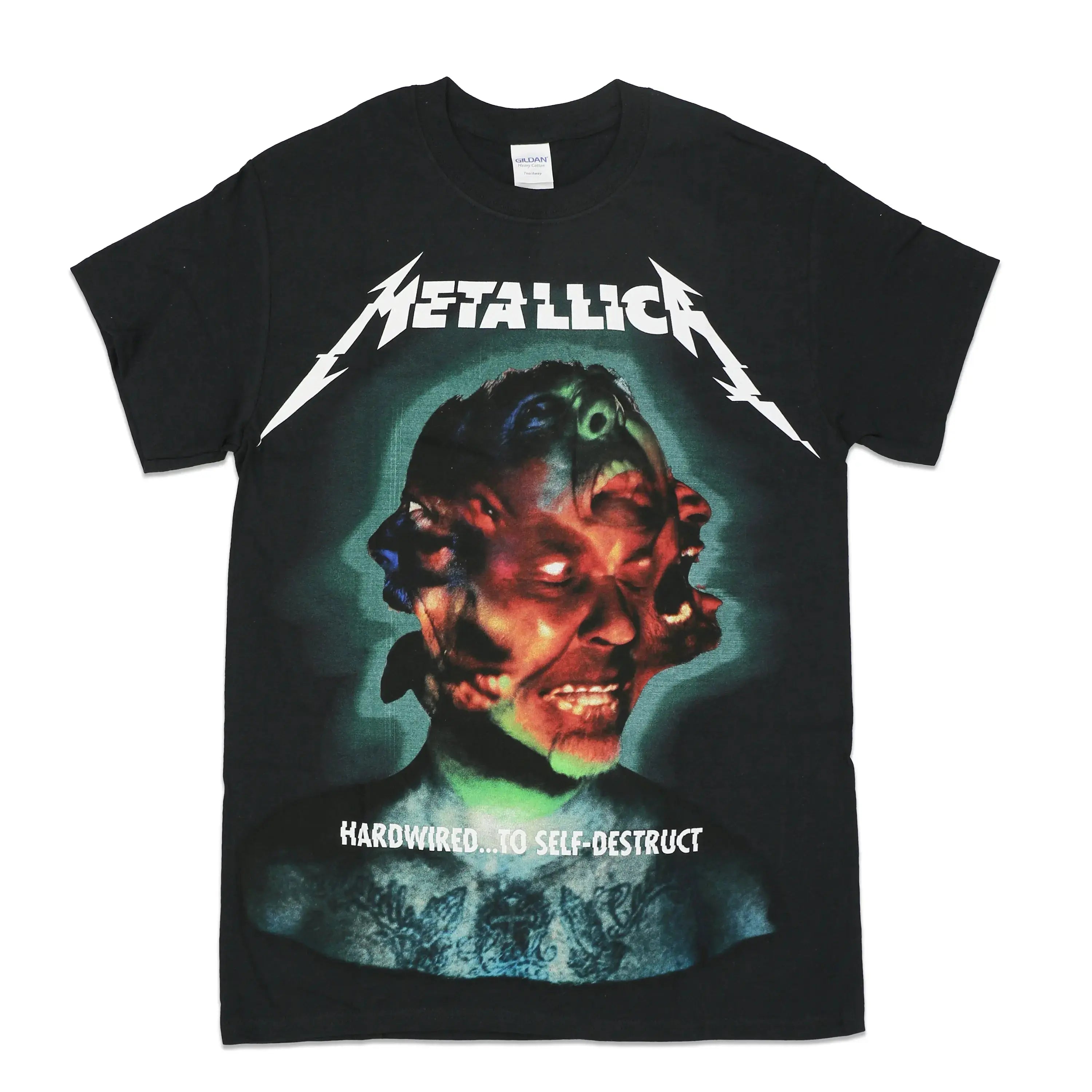 Metallica Hardwired Album Cover Black T Shirt Twisted Thread NZ