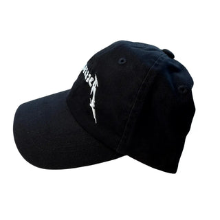 Metallica Hat - LOGO CAP - Washed Black Metallica