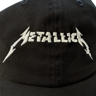 Metallica Hat - LOGO CAP - Washed Black Metallica