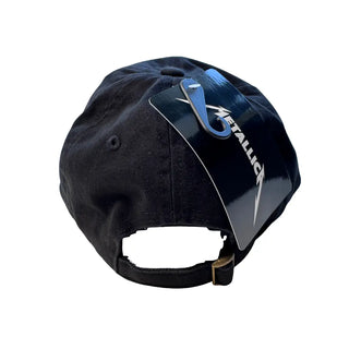 Metallica Hat - LOGO CAP - Washed Black Metallica