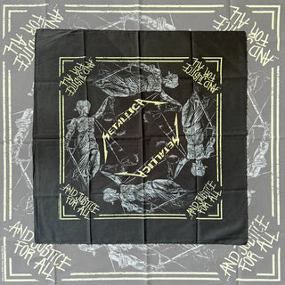 Metallica Justice for All - Black Bandana Metallica