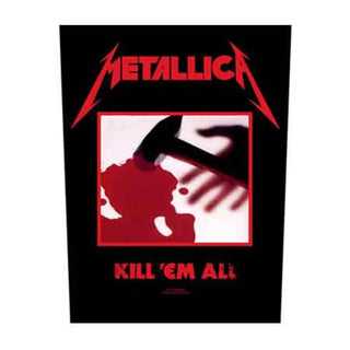 Metallica - Kill Them All Back Patch (Sew On) Metallica