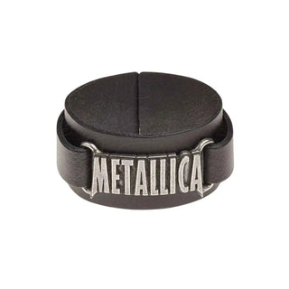 Metallica - Logo - Leather Wrist Strap Metallica