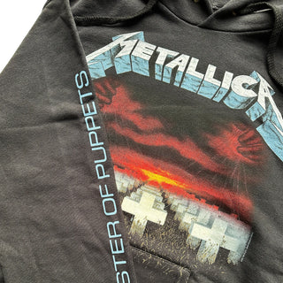 Metallica Master of Puppets Black Hoodie Twisted Thread NZ