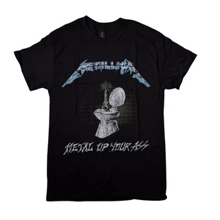 Metallica - Metal Up You - Black T-Shirt (W/Back Print) Metallica