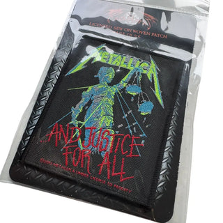 Metallica Patch - And Justice For All (Sew On) AC/DC