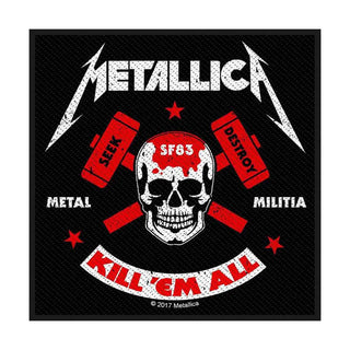 Metallica Patch - Metal Militia  (Sew On) Metallica