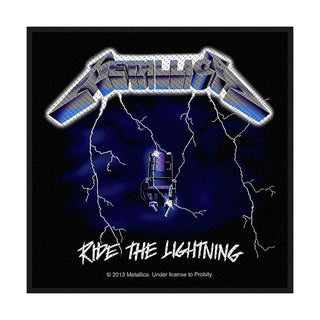 Metallica Patch - Ride The Lightning (Sew On) Metallica