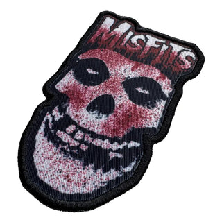 Misfits Patch - Dripping Blood Skull (Sew On) Misfits
