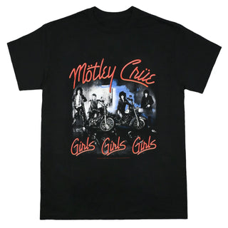 Motley Crue - Smokey Street - Black T-Shirt Motley Crue