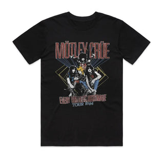 Motley Crue - Mothers Nightmare 84' Black T-shirt Motley Crue