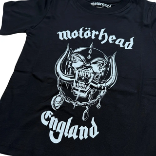 Motorhead - England - Kids Black T-Shirt Motorhead