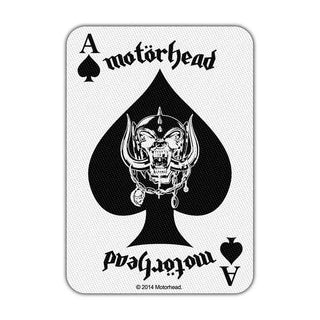 Motorhead Patch - Ace of Spades Card  (Sew On) Motorhead