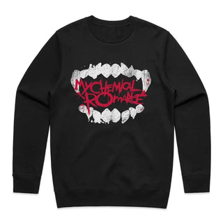 My Chemical Romance - Teeth - Black Crewneck My Chemical Romance