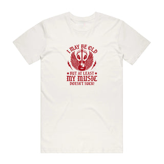 My Music Doesn't Suck - Music T-Shirt - Natural Backyard Tees