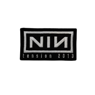 Nine Inch Nails Patch - Tension 2013 (Iron On) Nine Inch Nails