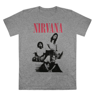 Nirvana - Bathroom - Grey T-Shirt Nirvana