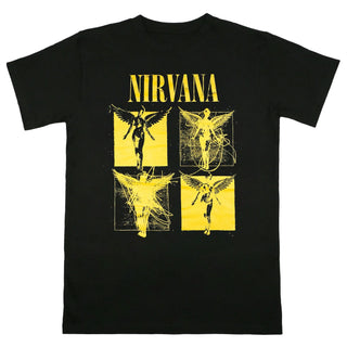 Nirvana - In Utero Grid - Black T-Shirt Nirvana