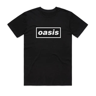 Oasis - Decca Logo - Black T-shirt Oasis