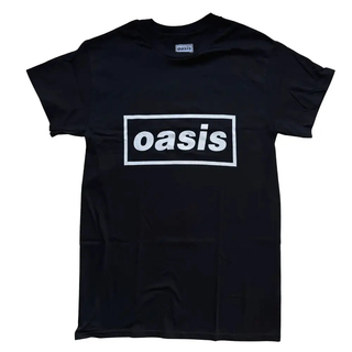 Oasis - Classic Logo - Black T-shirt Oasis