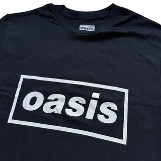 Oasis - Classic Logo - Black T-shirt Oasis