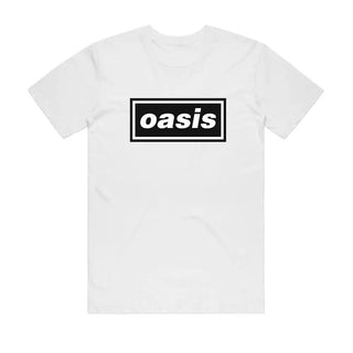 Oasis - Decca Logo - White T-shirt Oasis