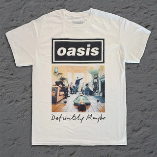 Oasis - Definitely Maybe Photo T-Shirt Oasis