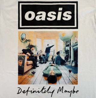 Oasis - Definitely Maybe Photo T-Shirt Oasis