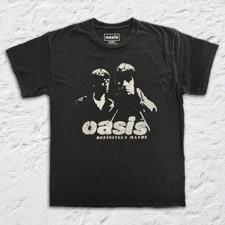 Oasis - Definitely Maybe Stencil T-Shirt Oasis