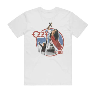 Ozzy Osbourne - Blizzard of Oz '80 - White T-shirt Ozzy Osbourne