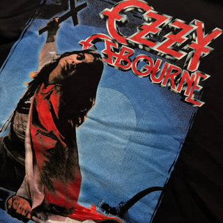 Album cover with a stylized illustration of a person and 'Ozzy Osbourne' text.