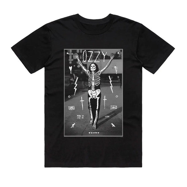 OZZY OSBOURNE Tシャツ 古着 90s Ozzy Osbourne フォト グラフィック ヘヴィ メタル