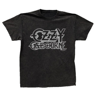 Ozzy Osbourne - Vintage Logo - Black T-Shirt (Ships 15 August) Ozzy Osbourne