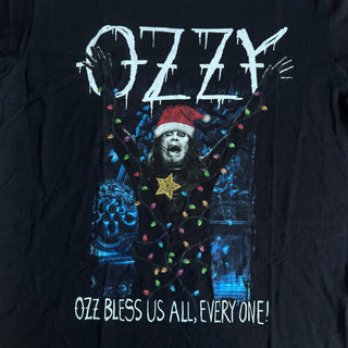 Ozzy's Rockin' Christmas - Black T-Shirt Black Sabbath