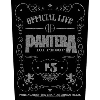 Pantera Patch - 101 Proof (Sew On) Pantera