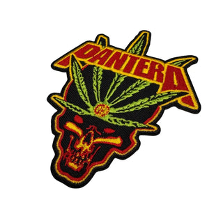 Pantera Patch - Five Leaf (Iron On) Pantera