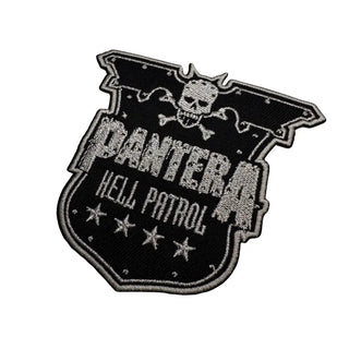 Pantera Patch - Hell Patrol (Iron On) Pantera