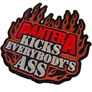 Pantera Patch - Kicks Everybody (Iron On) Pantera