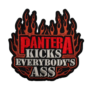 Pantera Patch - Kicks Everybody (Iron On) Pantera