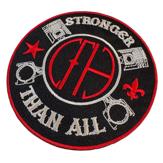 Pantera Patch - Stronger Than All Pistons (Iron On) Pantera