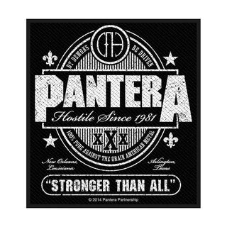Pantera Patch - Stronger Than All (Sew On) Pantera