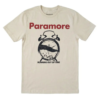 Paramore - Clock - Natural T-Shirt Paramore