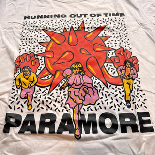 Paramore - Running Out of Time - White T-Shirt Paramore
