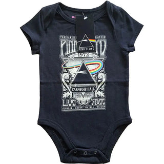 Pink Floyd - Carnegie Hall - Baby Black Onesie Pink Floyd