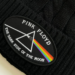 Pink Floyd - DSOTM Cable Knit - Black Beanie