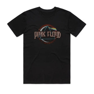 Pink Floyd - Dark Side Distressed - Black T-shirt Pink Floyd