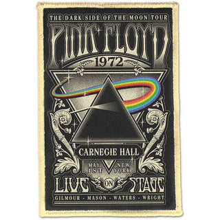 Pink Floyd Patch - Carnegie Hall (Iron On) Pink Floyd