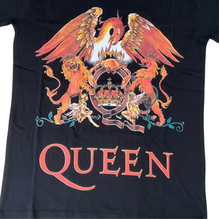 Queen - Classic Crest - Black T-Shirt Queen