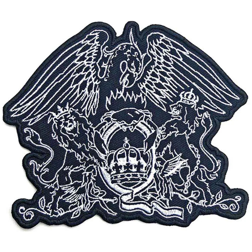 Official Queen Patch - Cut out Crest - Iron On | Twisted NZ – Twisted ...
